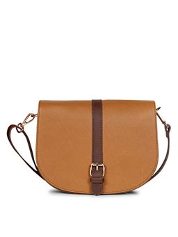 Saint G - Tan Leather Sling Bag