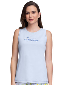 Amante - Sleep Tank Top Blue
