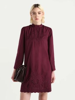 RAREISM - Embroidered Mini Dress