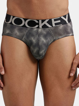 Jockey - IC29 Men Tactel Microfiber Elastane Printed Brief - String Base Prints
