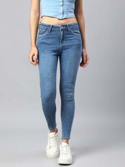 Xpose - Women Blue High Rise Clean Look Jeans