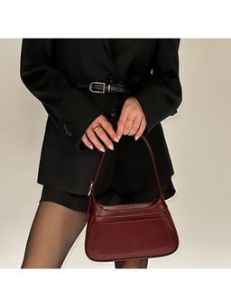 LA ELLORE - Sophie Wine Handbag