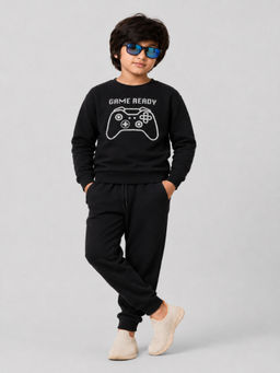 PLUM TREE - Boys Premium Soft Cotton full sleeve Sweatshirt and Joggers
