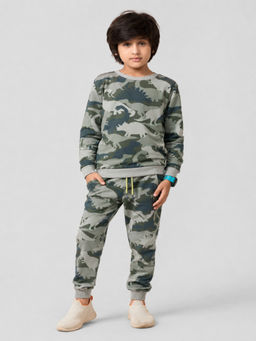 PLUM TREE - Boys Premium Soft Cotton full sleeve Sweatshirt and Joggers