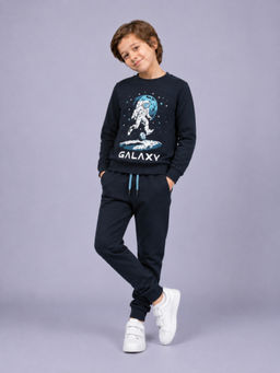 PLUM TREE - Boys Premium Soft Cotton full sleeve Sweatshirt and Joggers