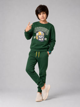 PLUM TREE - Boys Premium Soft Cotton full sleeve Sweatshirt and Joggers