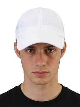 Bonjour - Classic White Adjustable Baseball Cap