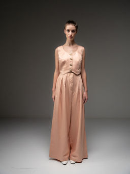 SOTBELLA - Peachy Summer Top And Trousers (Set Of 2)