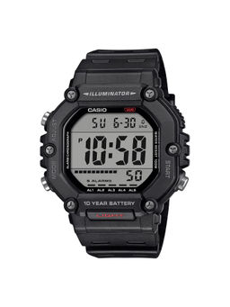 Casio - Men Youth Grey Dial Digital Watch - AE-1600H-1AVDF (M)