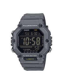 Casio - Men Youth Grey Dial Digital Watch - AE-1600H-8BVDF (M)
