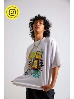The Clothing Factory - Spongebob-Express Yourself Oversized T-Shirt
