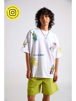 The Clothing Factory - Spongebob-Is it hot in here? Oversized T-Shirt