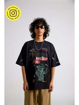 The Clothing Factory - Garfield-Feeling Crazy Oversized T-Shirt