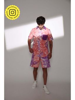 The Clothing Factory - Tie & Dye Half-Sleeve Twill Shirt