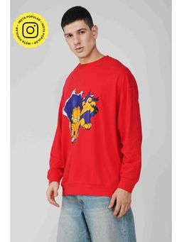The Clothing Factory - Garfield- Out To Get You Oversized Men's Sweatshirt