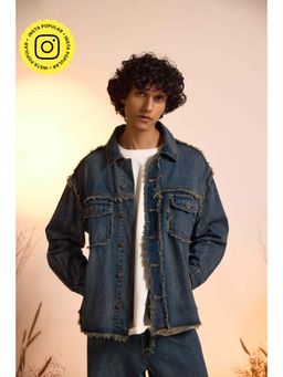 The Clothing Factory - Vintage Wash Distressed Men Jacket