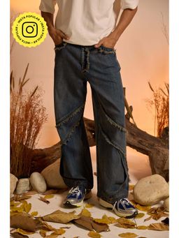 The Clothing Factory - Vintage Wash Distressed Mens Jeans