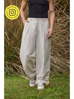 The Clothing Factory - Mens Relaxed-Fit Grey Casual Trouser