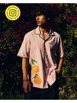 The Clothing Factory - Citrus Blush Resort Pink Shirt