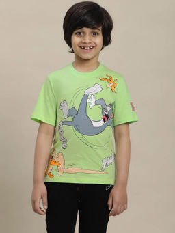 Kidsville - Tom & Jerry Printed Regular Fit T-Shirt For Boys