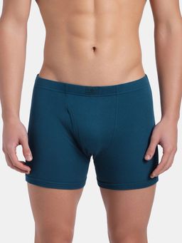 Jockey - 8008 Men Cotton Solid Boxer Brief - Seaport Teal
