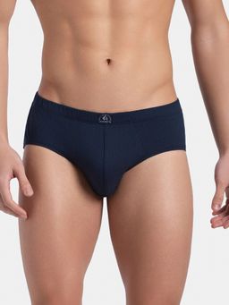 Jockey - 8035 Men Super Combed Cotton Solid Brief - Deep Navy