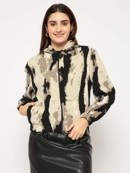 Madame - All Over Print Hooded Sweatshirt