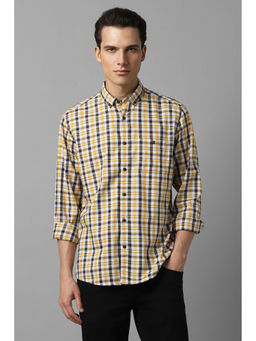 Louis Philippe - Men Multi Color Slim Fit Check Full Sleeves Casual Shirt