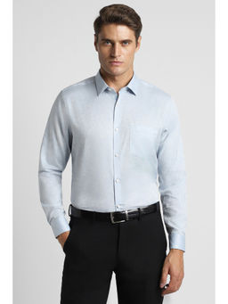 Peter England - Men Blue Slim Fit Formal Shirt