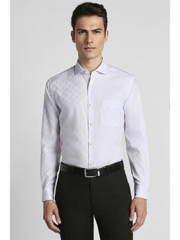 Peter England - Men White Regular Fit Formal Shirt