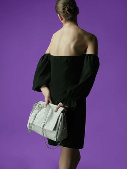 VERO MODA - Women Solid White Sling Bag