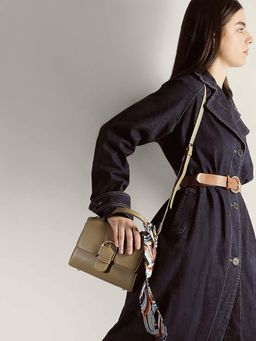 VERO MODA - Women Khaki Sling Bag