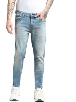 Jack & Jones - Light Blue Low Rise Ben Skinny Jeans