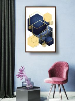 The Art House - Abstract Painting Multicolor (20X30 Inches)