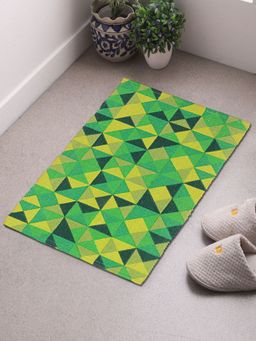 Saral Home - Green Cotton Multiuse Rugs - 50 x 80 cm