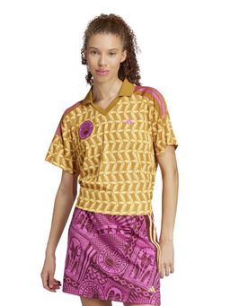 adidas - Farm Tiro Tee Women Brown Training T-Shirt