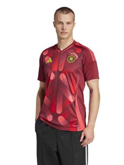 adidas - Dfb A Jsy Men Burgundy Football T-Shirt