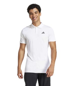 adidas - Free Lift Men White Tennis Polo T-Shirt