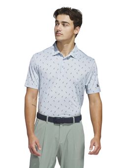 adidas - Ult Pt Mesh Men Blue Golf Polo T-Shirt