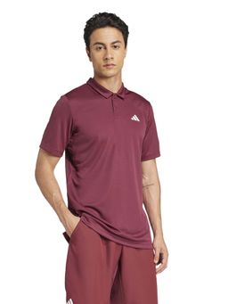 adidas - Clime Men Maroon Tennis Polo T-Shirt