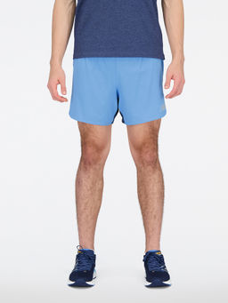 New Balance - Men Heritage Blue Mid Rise Sports Shorts