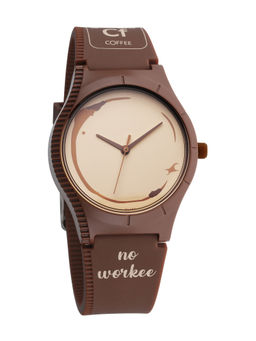 Fastrack - 68022PP01W- Brown Dial Analog Watch For Women