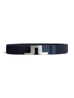 J.Lindeberg - Berry Navy Blue Braided Belt