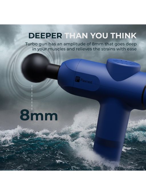 Buy Flexnest German Designed Turbo Massage Gun for Body Pain Relief Online