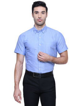 Southbay - Mens Oxford Cotton Half Sleeve Formal Shirt