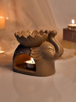 Tayhaa - Elephant Shape Oil Diffuser - Grey