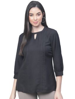 Cantabil - Women Black Solid Casual Tunic
