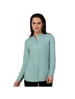 Cantabil - Women Light Green Solid Casual Tunic