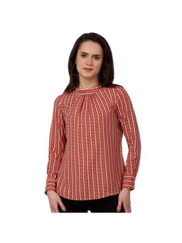Cantabil - Women Red Printed Casual Tunic