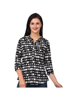 Cantabil - Women Black Printed Casual Tunic